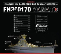 Flyhawk FH350170 IJN BATTLESHIP YAMATO (FOR TAMIYA 78030/78014 )