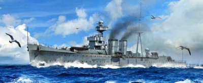 Trumpeter 05362 Британский легкий Крейсер &quot;Калькутта&quot; 1/350
