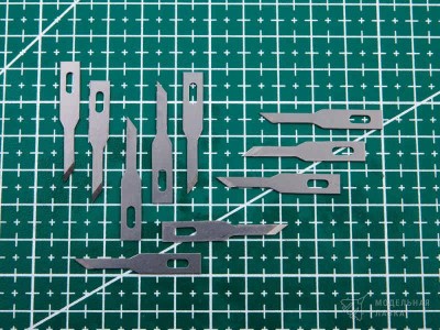 Machete 0627 Сменное лезвие модельного ножа №9 10 шт шт.