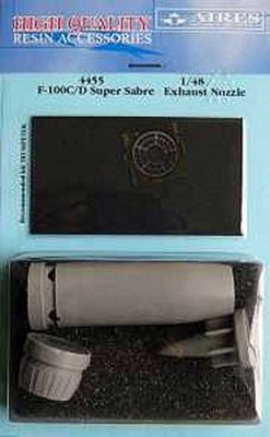 Aires 4455 F-100C/D Super Sabre exhaust nozzle 1/48