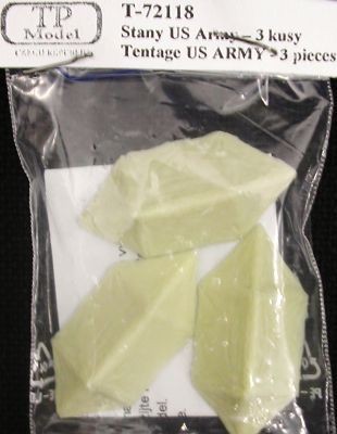 TP Model T-72118 Tents - US Army (3 pcs.) 1/72