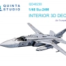 Quinta studio QD48238 Су-24М (Trumpeter) 3D Декаль интерьера кабины 1/48