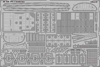 Eduard 48736 1/48 Фототравление PV-1 bomb bay