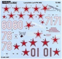 AML AMLD72052 Decals Soviet Aces in La-5FN's 1/72