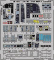 Eduard FE597 1/48 Цветное фототравление для A-6E TRAM interior S. A.