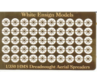 White Ensign Models PE 35178 HMS DREADNOUGHT AERIAL SPREADERS 1/350