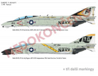 Eduard D48093 Decals F-4B NAVY (TAM) 1/48