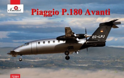 Amodel 72301 Самолет Piaggio P.180 Avanti 1/72