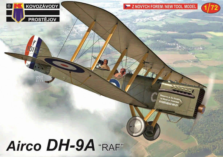 Kovozavody Prostejov 72311 Airco DH-9A 'RAF' (3x camo) 1/72