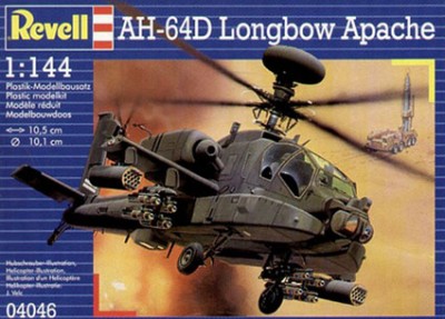 Revell 04046 Американский вертолёт &quot;AH-64D Longbow Apache&quot; 1/144