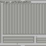 Eduard 36355 M 40 U.S. self-propelled 155 mm gun - perforated platform 1/35