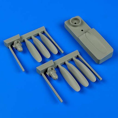 QuickBoost QB48627 PV-1Venturapropellersw/tool 1/48