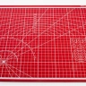 Rupert Kopp 100110 Коврик для резки стандарт красный А3, 3 слоя