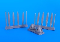 Aims AIMS48P029 Junkers Ju-88A-0 spinner with correct shape, prop cut outs and rivet detail 1/48