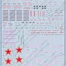 Begemot Decals 35-002 Миль Ми-24В технические надписи 1/35