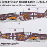 AML AMLM33001 Camo Маски Bf 109 G-6 Ehrler (for AMLD32003) 1/32