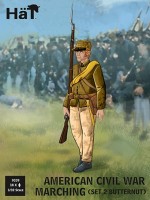 HAT 9339 American Civil War Marching (Set 2 Butternut) Butternut color like peanut butter 1/32