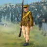 HAT 9339 American Civil War Marching (Set 2 Butternut) Butternut color like peanut butter 1/32