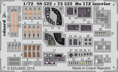 Eduard 73522 Do 17Z S.A. 1/72