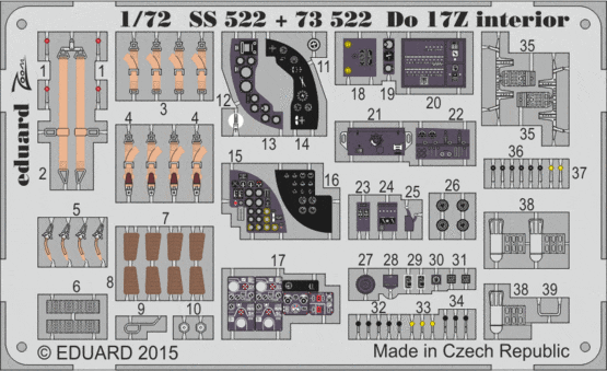 Eduard 73522 Do 17Z S.A. 1/72
