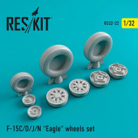 Reskit RS32-0022 F-15 (C/D/J/N) Eagle wheels set 1/32