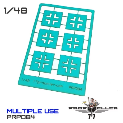 77 Propeller 77PRP084 Luftwaffe Balkenkreuze Late No.1 1/48