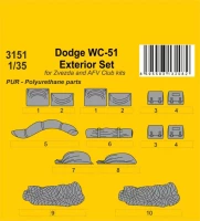 CMK SP3151 Dodge WC-51 Exterior Set (AFV/ZVE) 1/35