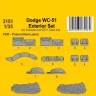 CMK SP3151 Dodge WC-51 Exterior Set (AFV/ZVE) 1/35