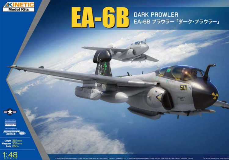Kinetic K48075 EA-6B Dark Prowler 1/48