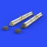 Eduard 632082 Bazooka rocket launchers for P-40 1/32