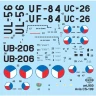 Smer 950 Avia CS-199 (2x Czechslovakia) 1/72