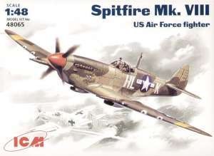 ICM 48065 Спитфайр Mк VIII, истребитель ВВС США ІІ Мировой войны 1/48