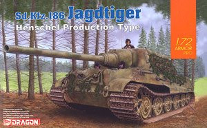 Dragon 7563 JagdTiger Henschel Type 1/72