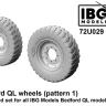 IBG Models U7229 Bedford QL - wheels (pattern 1) 1/72