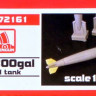 Brengun BRL72161 US 300gal Fuel tanks (resin set) 1/72