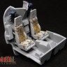 ЭВМ RS48076 Ка-52 (Звезда) катапультное кресло К-37-800 (подвесная система из ФТД) 1/48