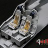 ЭВМ RS48076 Ка-52 (Звезда) катапультное кресло К-37-800 (подвесная система из ФТД) 1/48
