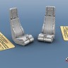 ЭВМ RS48076 Ка-52 (Звезда) катапультное кресло К-37-800 (подвесная система из ФТД) 1/48