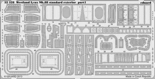 Eduard 32328 Lynx Mk.88 exterior