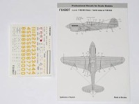 Foxbot Decals FBOT32011 Stencils for Curtiss P-40E/P-40M/P-40K (designed to be used with Eduard, Hasegawa, Hobbycraft, Trumpeter and Revell kits) [Warhawk Tomahawk Kittyhawk] 1/32