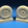 Barracuda Studios BCR24413 Grumman F6F-6 Hellcat Cross Tread Wheels 1/24