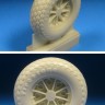 Barracuda Studios BCR24413 Grumman F6F-6 Hellcat Cross Tread Wheels 1/24