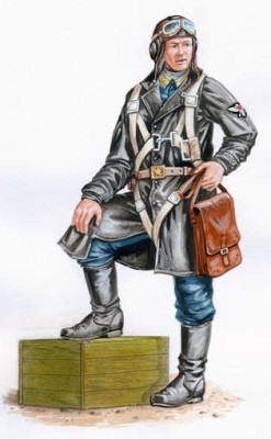 Plus model AL4059 Pilot La-5 1:48