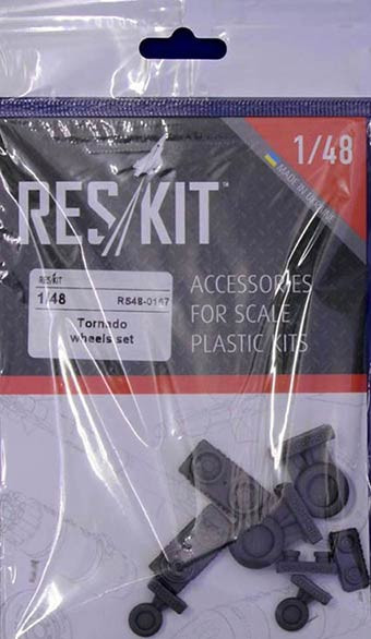 Reskit RS48-0167 Tornado wheels set (AIRF,ESCI,HOBBYB,ITA) 1/48