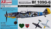 AZ Model 74054 Messerschmitt Bf-109G-6 Jagdgeschwader JG.54 1/72