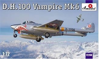 Amodel 72208 АМ72208 Vampire Mk6 1/72