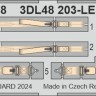 Eduard 3DL48203 F-86A SPACE (CL.PROP) 1/48
