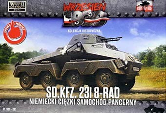 First To Fight FTF-72065 Sd.Kfz. 231 8-rad German Heavy Armored Car 1/72