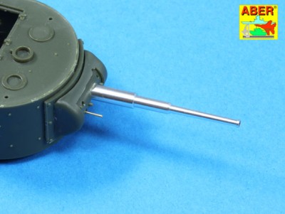 Aber 35 L-174 Soviet 45 mm 20 K tank barrel for T-26 (model 1935) (designed to be used with Hobby Boss kits) 1/35