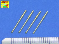 Aber A48014 Set of 4 barrels for Japanese 20 mm Type 99 aircraft machine cannons 1/48
